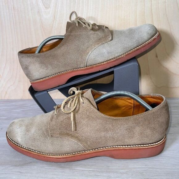 Walk-Over Brown Suede Oxford 21066 Men's 10 B - Picture 1 of 11